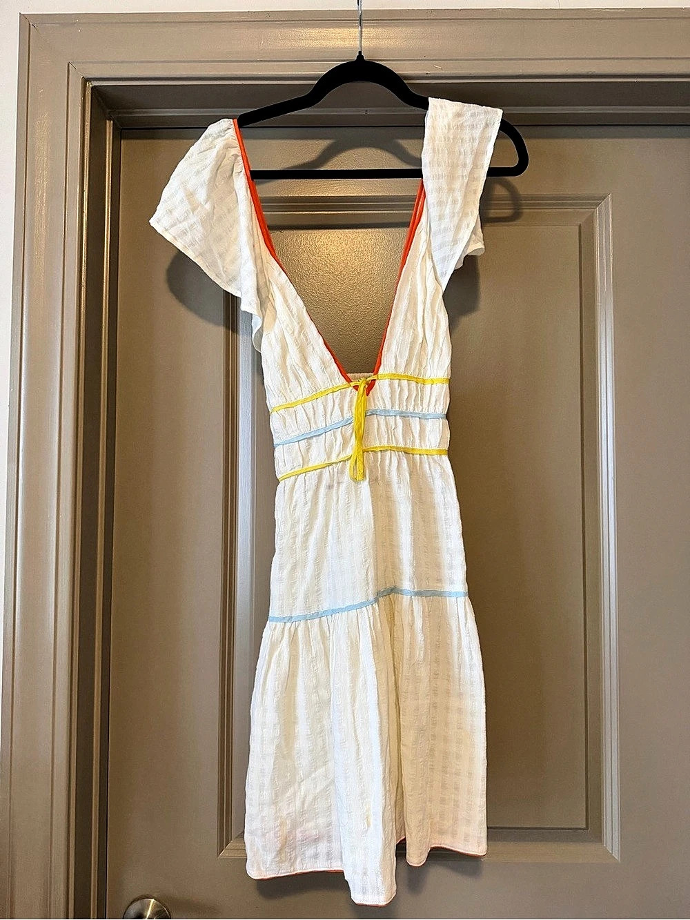 Free People Mini Dress White